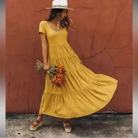 Anthropologie Maeve Gillian Maxi - size M like new - Picture 1 of 5